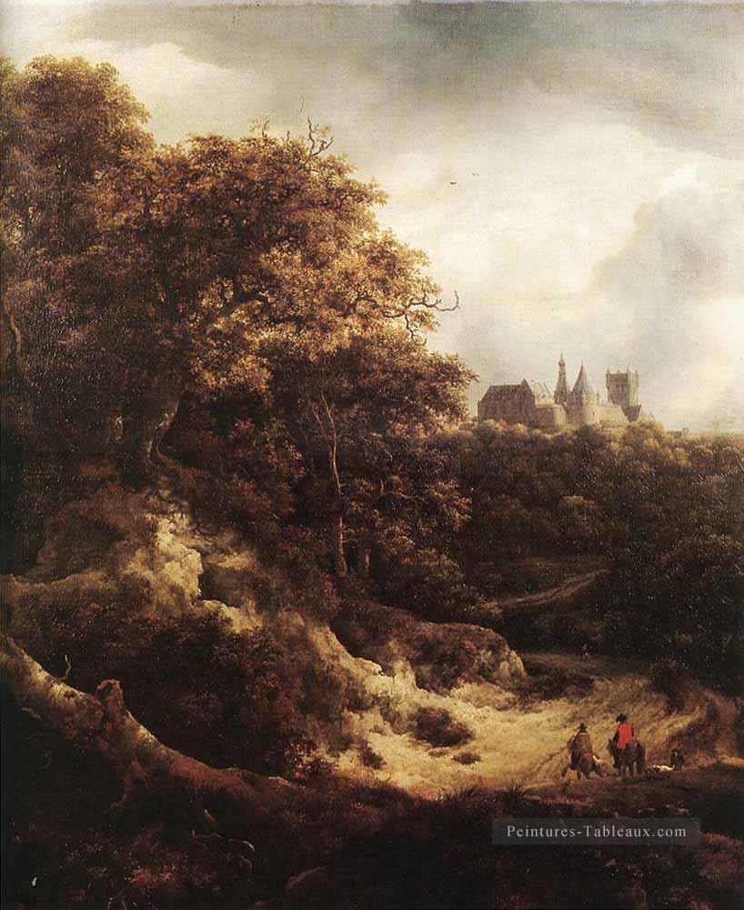 Le château de Bentheim Jacob Isaakszoon van Ruisdael Peintures à l'huile